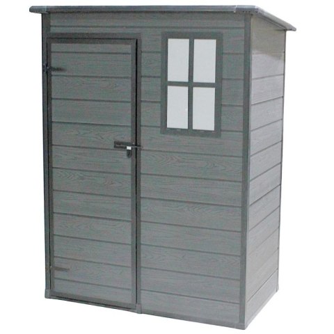 DOMEK OGRODOWY NARZĘDZIOWY PVC 152x91x192,5CM SASKA GARDEN
