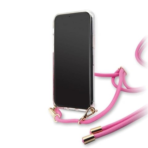 Etui Guess 4G Gradient na iPhone 11 Pro - różowe Guess