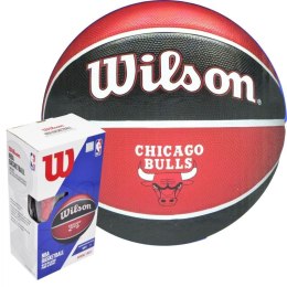 PIŁKA DO KOSZYKÓWKI WILSON NBA CHICAGO BULLS KARTON POMPKA Wilson