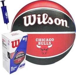 PIŁKA DO KOSZYKÓWKI WILSON NBA CHICAGO BULLS KARTON POMPKA Wilson