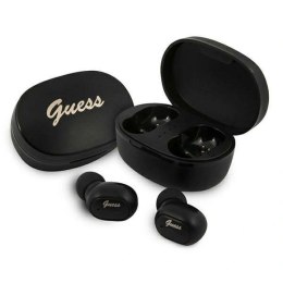 Słuchawki bezprzewodowe Guess Bluetooth GUTWST30BKTWS + stacja dokująca - czarne Guess