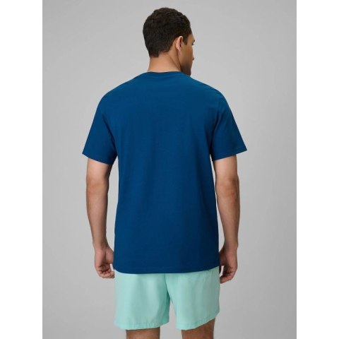 T-shirt regular z nadrukiem męski 4F 4FWSS26TTSHM2783-46S 4f
