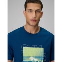 T-shirt regular z nadrukiem męski 4F 4FWSS26TTSHM2783-46S 4f