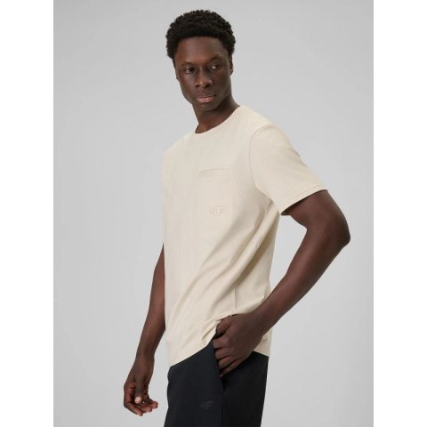 T-shirt regular gładki męski 4F 4FRSS26TTSHM3637-83S 4f