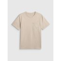 T-shirt regular gładki męski 4F 4FRSS26TTSHM3637-83S 4f