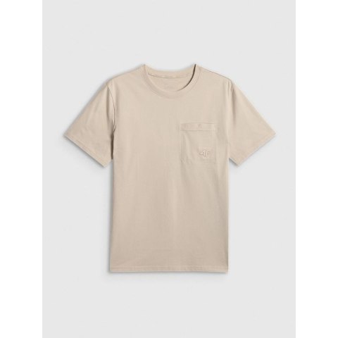 T-shirt regular gładki męski 4F 4FRSS26TTSHM3637-83S 4f
