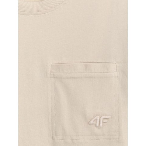 T-shirt regular gładki męski 4F 4FRSS26TTSHM3637-83S 4f
