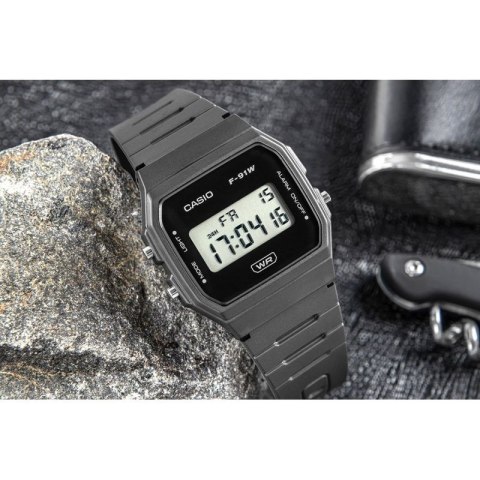 Zegarek CASIO Unisex F-91WB-1AVEF + BOX CASIO