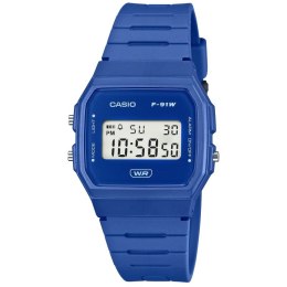 Zegarek CASIO Unisex F-91WB-2A1EF + BOX CASIO