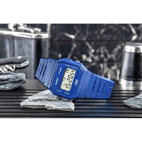 Zegarek CASIO Unisex F-91WB-2A1EF + BOX CASIO