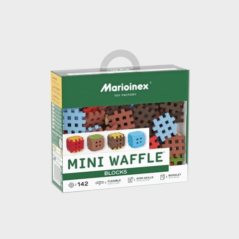 Klocki konstrukcyjne Marioinex Mini Waffle, 142 elementy Marioinex