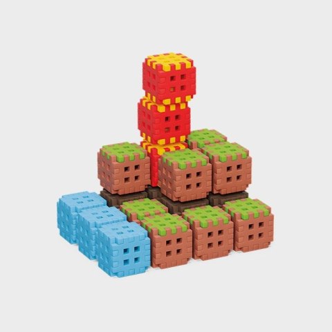 Klocki konstrukcyjne Marioinex Mini Waffle, 142 elementy Marioinex