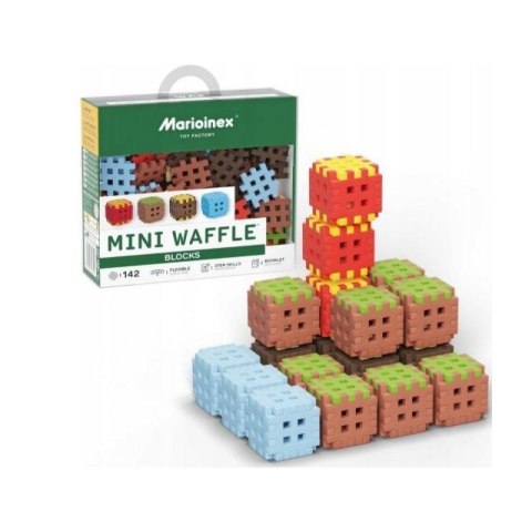 Klocki konstrukcyjne Marioinex Mini Waffle, 142 elementy Marioinex