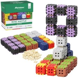 Klocki konstrukcyjne Marioinex Mini Waffle, 206 elementów Marioinex