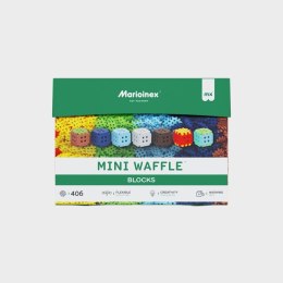 Klocki konstrukcyjne Marioinex Mini Waffle, 406 elementów Marioinex