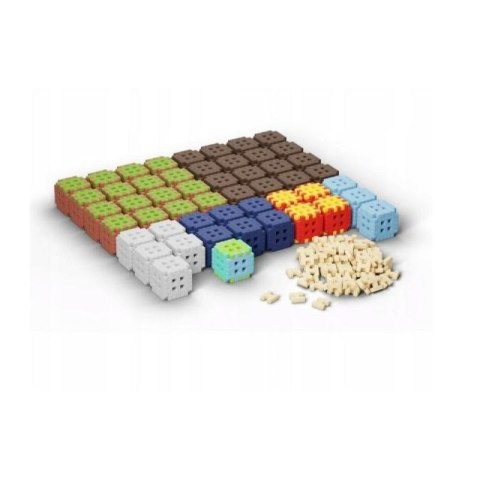 Klocki konstrukcyjne Marioinex Mini Waffle, 406 elementów Marioinex