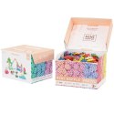 Klocki konstrukcyjne Marioinex Mini Waffle, 500 elementów pastelowe Marioinex
