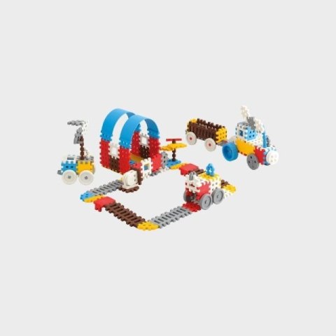 Klocki konstrukcyjne Marioinex Mini Waffle Konstruktor, 140 elementów Marioinex