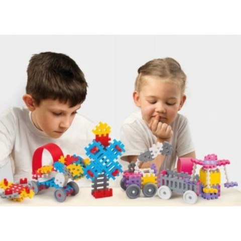 Klocki konstrukcyjne Marioinex Mini Waffle Konstruktor, 140 elementów Marioinex