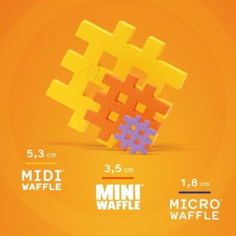 Klocki konstrukcyjne Marioinex Mini Waffle Konstruktor, 140 elementów Marioinex
