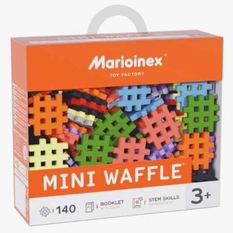 Klocki konstrukcyjne Marioinex Mini Waffle Zestaw 1, 140 elementów Marioinex