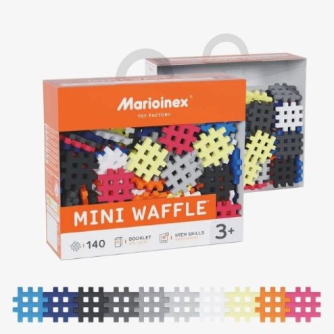 Klocki konstrukcyjne Marioinex Mini Waffle Zestaw 2, 140 elementów Marioinex