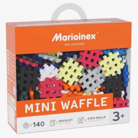Klocki konstrukcyjne Marioinex Mini Waffle Zestaw 2, 140 elementów Marioinex