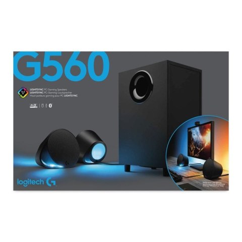 Logitech G G560 zestaw głośników 120 W PC/Laptop Czarny 2.1 kan. 30 W Bluetooth Logitech