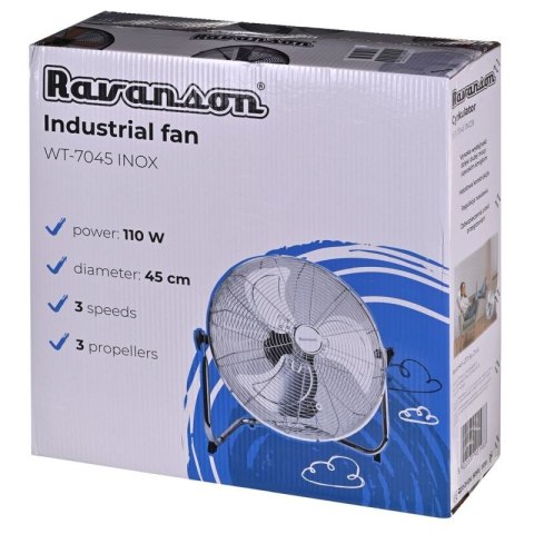 Wentylator podłogowy Ravanson WT-7045 (kolor inox) Ravanson