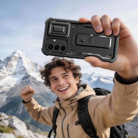 Etui Tech-Protect Kevlar Cam+ 2-Set na Samsung Galaxy A57 5G - czarne Tech-Protect