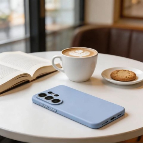 Etui Tech-Protect Silicone MagSafe na Samsung Galaxy S26 Ultra - niebieskie Tech-Protect