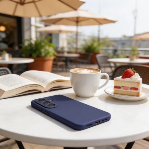 Etui Tech-Protect Silicone MagSafe na Samsung Galaxy S26 - fioletowe Tech-Protect