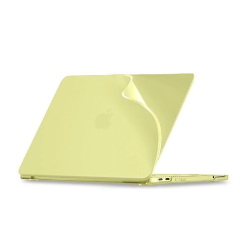 Etui Tech-Protect Softshell na MacBook Neo 13 2026 - żółte matowe Tech-Protect
