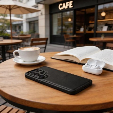 Etui Tech-Protect Wallet MagSafe na Samsung Galaxy S26 Ultra - czarne matowe Tech-Protect