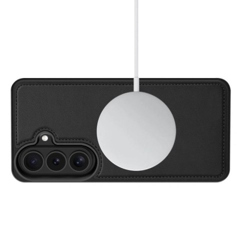 Etui Tech-Protect Wallet MagSafe na Samsung Galaxy S26 - czarne matowe Tech-Protect