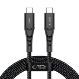 Kabel Tech-Protect Ultraboost UB11T USB-C / USB-C PD 100W / QC3.0 200 cm - czarny Tech-Protect