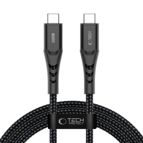 Kabel Tech-Protect Ultraboost UB11T USB-C / USB-C PD 100W / QC3.0 200 cm - czarny Tech-Protect