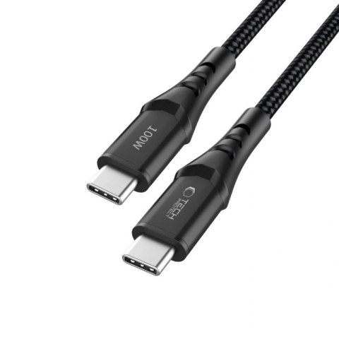 Kabel Tech-Protect Ultraboost UB11T USB-C / USB-C PD 100W / QC3.0 200 cm - czarny Tech-Protect