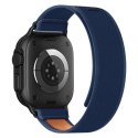 Pasek Tech-Protect Nylon Elite na Apple Watch 44 / 45 / 46 / 49 mm - granatowo-pomarańczowy Tech-Protect