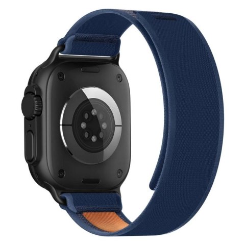 Pasek Tech-Protect Nylon Elite na Apple Watch 44 / 45 / 46 / 49 mm - granatowo-pomarańczowy Tech-Protect