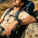 Pasek Tech-Protect Nylon Elite na Apple Watch 44 / 45 / 46 / 49 mm - granatowo-pomarańczowy Tech-Protect