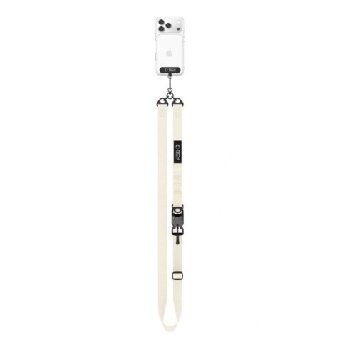 Smycz do telefonu Tech-Protect C9S Rope Crossbody - beżowa Tech-Protect