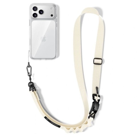 Smycz do telefonu Tech-Protect C9S Rope Crossbody - beżowa Tech-Protect