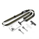 Smycz do telefonu Tech-Protect C9S Rope Crossbody - zielona Tech-Protect