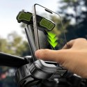 Uchwyt Tech-Protect V6 na kierownicę - czarny Tech-Protect