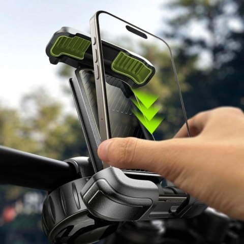 Uchwyt Tech-Protect V6 na kierownicę - czarny Tech-Protect