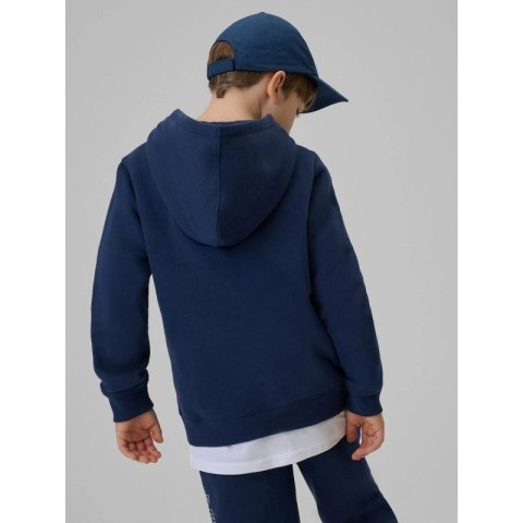 Bluza dresowa regular z kapturem chłopięca 4F 4FJRSS26TSWSM2637-31S 4f