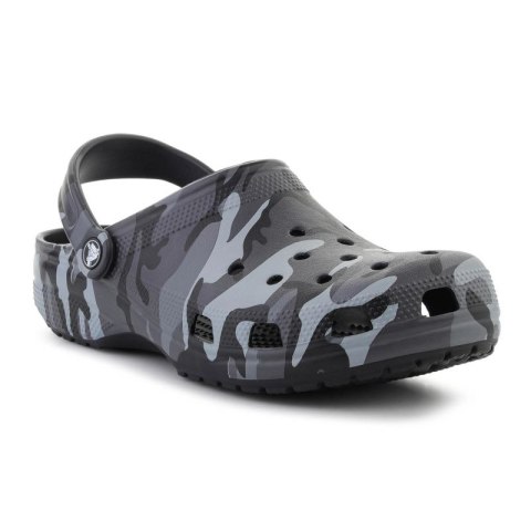CROCS CLASSIC CAMOUFLAGE CLOG BLACK/SLATE GREY 211936-0DD Crocs