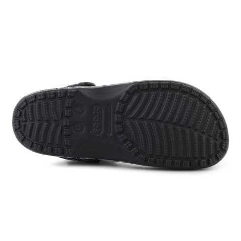 CROCS CLASSIC CAMOUFLAGE CLOG BLACK/SLATE GREY 211936-0DD Crocs