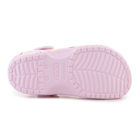 CROCS CLASSIC VDAY CLOG KIDS PINK MILK/HEARTS 209754-7CI Crocs